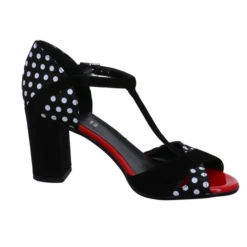 Linea Uno Camoscio Pallino N/b -Schuh Trend Verkauf 282099204 17